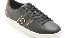 Pantofi GEOX negri, D46WEA, din piele naturala