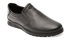 Pantofi OTTER negri, 556, din piele naturala