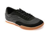Pantofi sport BOSS negri, 2147, din material textil - 1