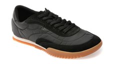 Pantofi sport BOSS negri, 2147, din material textil