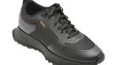Pantofi sport BOSS negri, 3195, din material textil