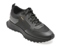 Pantofi sport BOSS negri, 3195, din material textil - 1
