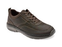 Pantofi sport CLARKS maro, PRO LACE, din piele naturala - 1