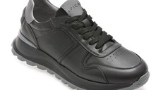 Pantofi sport EPICA negri, 5739, din piele naturala