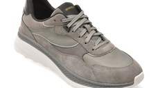 Pantofi sport GEOX gri, U55HUA, din material textil