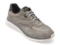 Pantofi sport GEOX gri, U55HUA, din material textil - 1
