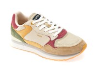 Pantofi sport HOFF galbeni, MADRID, din material textil - 1
