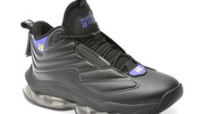 Pantofi sport I3 negri, A380, din piele ecologica