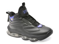 Pantofi sport I3 negri, A380, din piele ecologica - 1