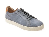Pantofi sport OTTER gri, A5006, din piele intoarsa - 1