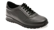 Pantofi sport OTTER negri, 54521, din piele naturala