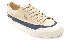 Pantofi sport PEPE JEANS bej, BEN WASH, din material textil
