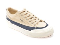 Pantofi sport PEPE JEANS bej, BEN WASH, din material textil - 1