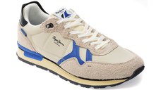 Pantofi sport PEPE JEANS gri, BRIT FLY, din material textil