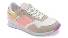 Pantofi sport PEPE JEANS, LONDON PRINT, din material textil