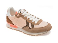 Pantofi sport PEPE JEANS multicolor, BRIT CAMP, din material textil - 1