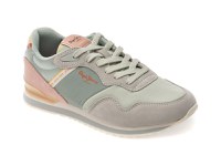 Pantofi sport PEPE JEANS multicolor, LONDON PRINT, din material textil - 1