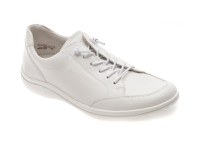 Pantofi sport REMONTE albi, D1E07, din piele naturala - 1