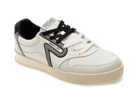 Pantofi sport REPLAY alb-negru, MZ5N08L, din piele naturala - 1
