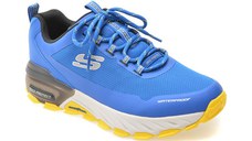 Pantofi sport SKECHERS albastri, MAX PROTECT, din material textil