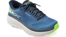 Pantofi sport SKECHERS bleumarin, MAX CUSHIONING ENDEAVOUR, din material textil