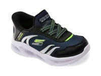 Pantofi sport SKECHERS bleumarin, METEOR-LIGHTS, din material textil - 1