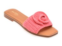 Papuci ALDO roz, SABBIA 660, din material textil - 1