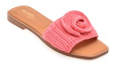Papuci ALDO roz, SABBIA 660, din material textil