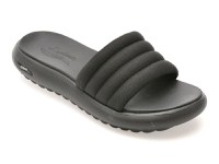 Papuci SKECHERS negri, ARCH FIT CLOUD, din material textil - 1