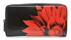 Portofel DESIGUAL negru, WAYP43, din piele ecologica