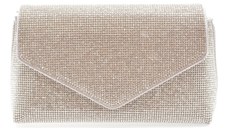 Poseta ALDO argintie, BLINGITA 973, din material textil