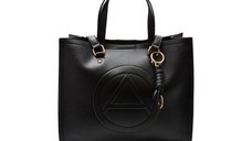 Poseta ALDO neagra, CUSTANCE 001, din piele ecologica