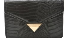 Poseta ALDO neagra, WILLAM 001, din piele ecologica