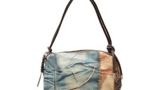 Poseta DESIGUAL multicolor, SAXA21, din material textil