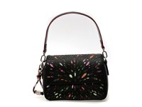 Poseta DESIGUAL neagra, SAXP90, din piele ecologica - 1