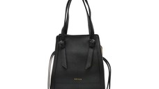Poseta EPICA neagra, 5081002, din piele ecologica