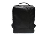 Rucsac MARIO FERRETTI negru, BB79, din piele naturala - 1