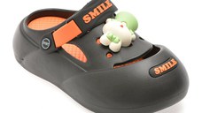 Saboti SELECTION KIDS negri, 3013, din pvc