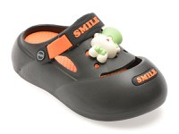 Saboti SELECTION KIDS negri, 3013, din pvc - 1