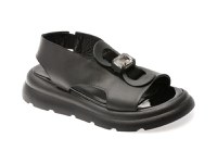 Sandale EPICA negre, 4004044, din piele naturala - 1