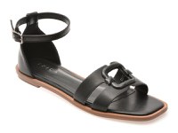 Sandale EPICA negre, 82988, din piele ecologica - 1