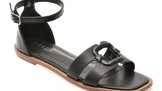 Sandale EPICA negre, 82988, din piele ecologica