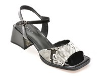 Sandale EPICA negre, LD1000, din piele naturala - 1