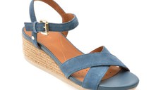 Sandale GEOX albastre, D55HHB, din piele intoarsa