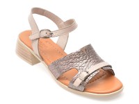 Sandale IMAGE gri, 10209, din piele naturala - 1