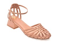 Sandale LAURA BIAGIOTTI bronz, 9031, din piele ecologica - 1