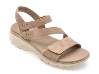 Sandale SKECHERS gri, EASY GOING, din piele ecologica - 1