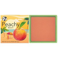 Fard de obraz, W7, Peachy Beach Blush, 6 g - 1