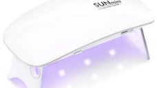 Lampa UV LED Sun Mini Nil Lamp, Alb - Portabila si Eficienta pentru Unghii