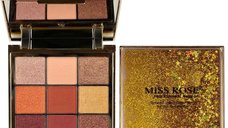 Paleta de farduri pentru ochi Miss Rose, 9 nuante